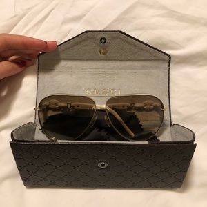 Gucci aviators sunglasses
